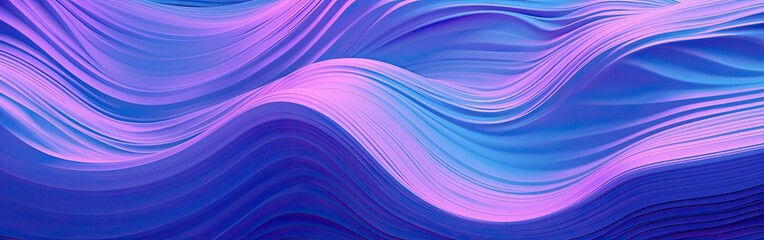 Abstract blue and purple wave background pattern