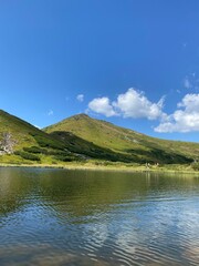beautiful view in the top of the mountains © galyna0404