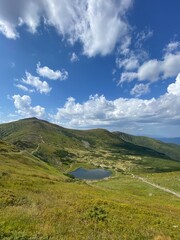 beautiful view in the top of the mountains © galyna0404