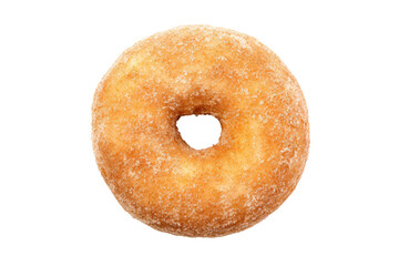 Cinnamon Sugar Donut Isolated On Transparent Background