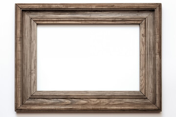 Rustic wooden frame
