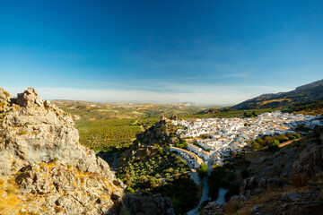 Zuheros, Spain. White house village of Andalusia	