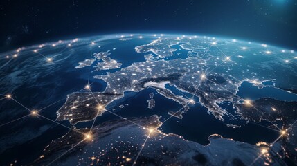 Global Network Connectivity Concept