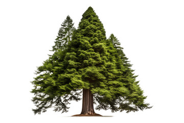 Redwood Tree Isolated on Transparent Background
