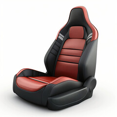 Sport car leather seat