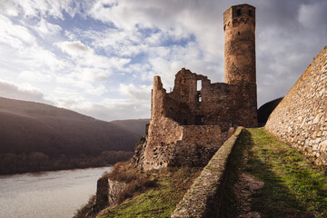 Ruine Burg Ehrenfels, Januar 2024