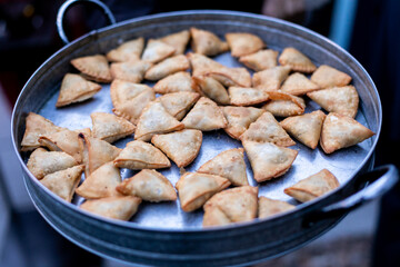 empanadillas, tentempié, coctel, comida, rico, almuerzo, salubre