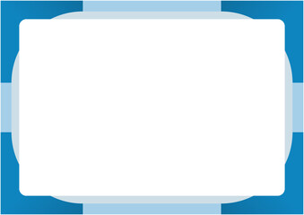 コーナーにデザインのある背景イラスト