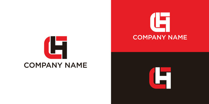 CH or HC Initial modern Logo