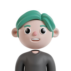 people avatar 3d illustration