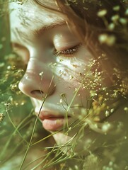 Earth Day background wallpaper, planet earth in nature, go green, ecology, plants