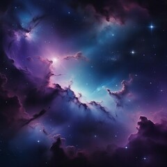Obraz na płótnie Canvas nebula in the space