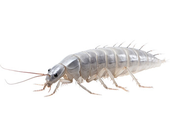Silverfish Isolated on Transparent Background