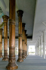 Al-Falah Great Mosque is the largest mosque in Jambi, Indonesia. The mosque is also known as the 1000 Pillars Mosque