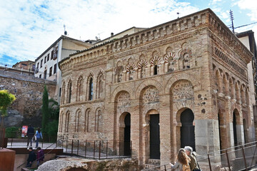 Fototapeta na wymiar Toledo, la ex Moschea del Cristo della Luce - Spagna 