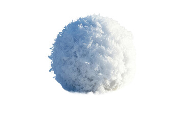 Snowball Isolated on Transparent Background