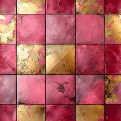 Luxury pink and gold texture marble pattern