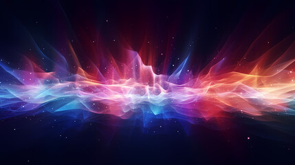 Fototapeta premium Abstract background of future network technology and network connections