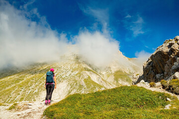 Monte Camicia, Italy. The Gran Sasso National Park	