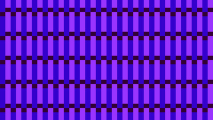 Abstract shapes simple geometric bright pattern continuous background. Neon Blue Purple Violet  pattern. Modern fabric design. Textile swatch ladies dress man shirt all over print block Squares stripe