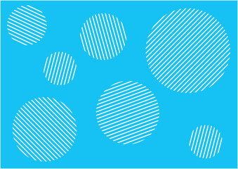 丸をモチーフにしたシンプルな背景デザイン