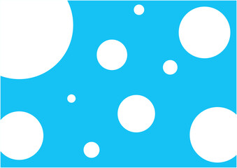 丸をモチーフにしたシンプルな背景デザイン