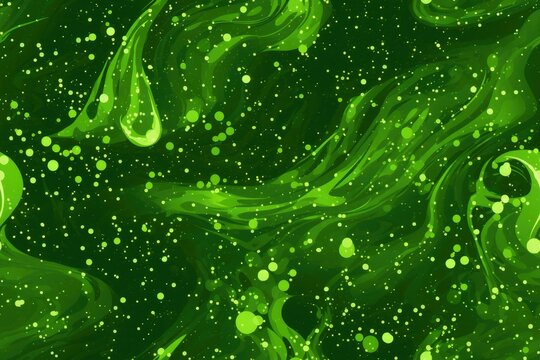 Green slime background