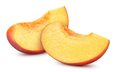 Peach slice clipping path