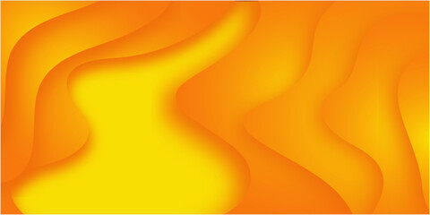 abstract orange background with waves