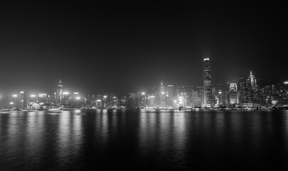 Beautiful Victoria Harbor Hong Kong