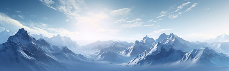 Mountains Landscape Header