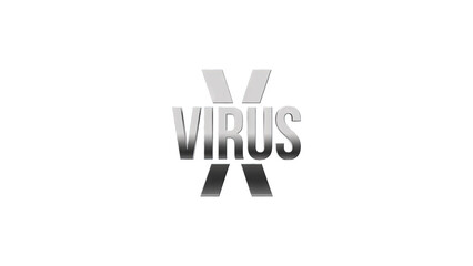 Virus X Alpha Channel Png Image