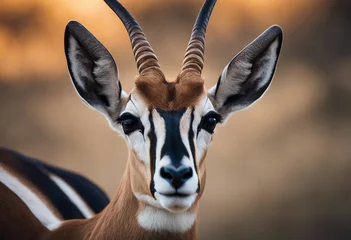 Fotobehang A Antelope portrait wildlife photography © ArtisticLens
