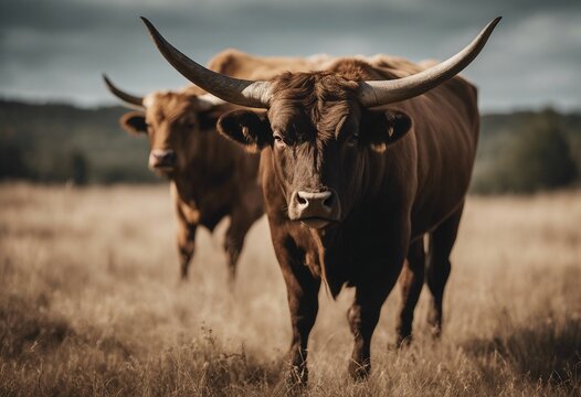 A Bull portrait wildlife photography