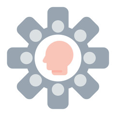 Human Machine Interface icon vector image. Can be used for Factory.