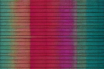 Texture of multi-colored woven fabric. Gradient. Textile. Background