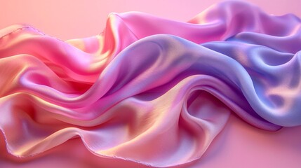 Obraz premium Pink and Purple Tissue Paper: A Monthly Must-Have for Fashionistas Generative AI