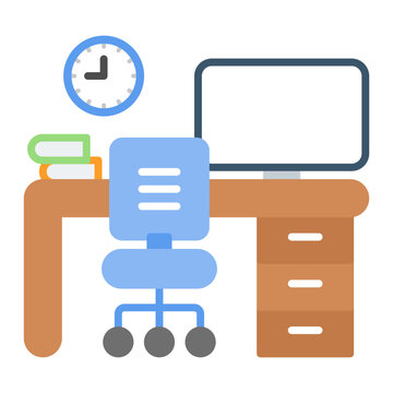 Office Life icon vector image. Can be used for Business Management.