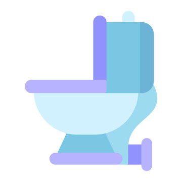 Toilet icon vector image. Can be used for Plumbing.