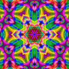 psychedelic background.  background screensaver.Magic graphics.Beautiful illustration. Bright flower. Abstract kaleidoscope  pattern.