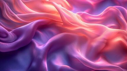 Fototapeta premium Pink Fashion Wave: A Monthly Celebration of Style and Creativity Generative AI