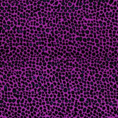 Magenta Leopard Print on Dark Backdrop. Vibrant magenta leopard print set against a deep, dark background.