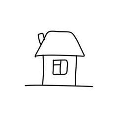 Hand drawn house 