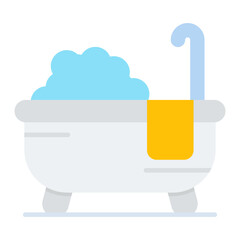 Thermal Bath icon vector image. Can be used for Alternative Medicine.