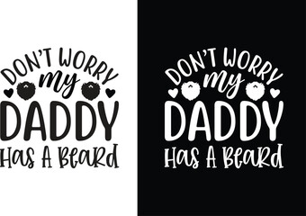 Dad papa father beards t-shirt design, Typography dad papa family t shirt for gift