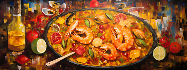 The Spanish Canvas: A Palette of Paella Flavors