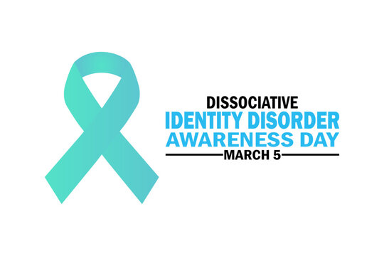 Dissociative Identity Disorder Awareness Day Vector Template Design Illustration. March 5. Suitable for greeting card, poster and banner