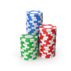 Stack of Casino Chips PNG