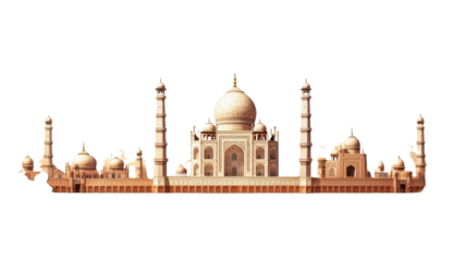 Overview of the Taj Mahal