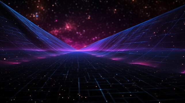 Binary sentinel veil, ones and zeros form a protective veil, vigilant nature of cybersecurity in an abstract and technological landscape